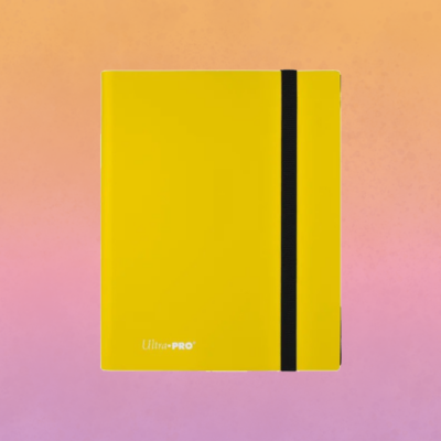 Ultra Pro - 9 Pocket Binder - Gelb