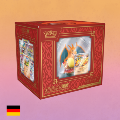 Pokemon - Glurak ex Super Premium Figuren Kollektion - Deutsch