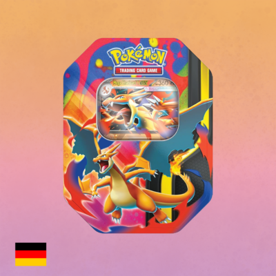 Pokemon - Mega Glurak Y ex Tin Box - Deutsch